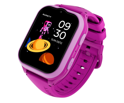 Smartwatch dla dziecka Garett Kids eSIM 4G różowy